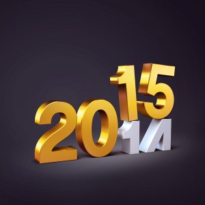 2015 new year sign